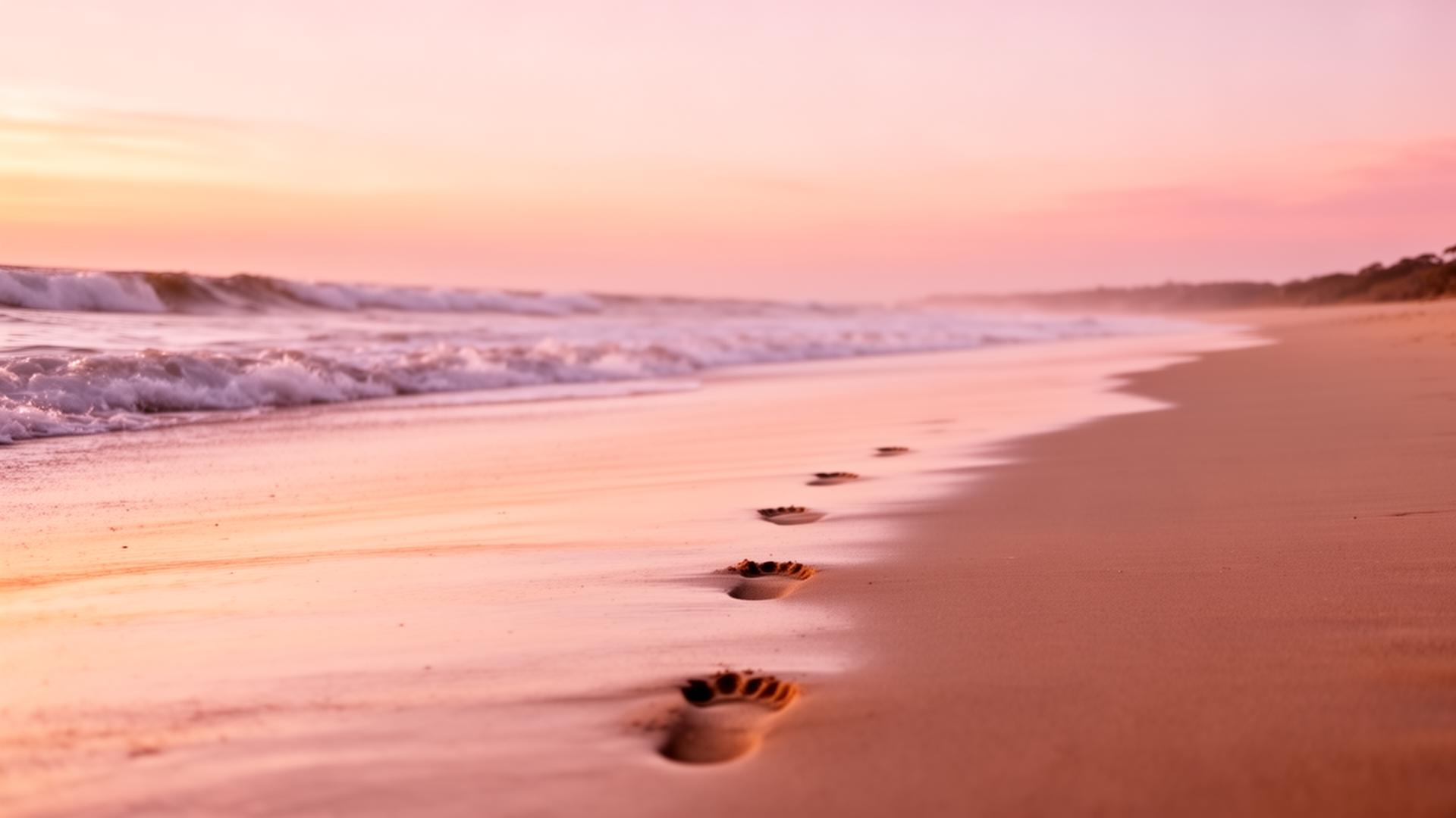 Long walks on the beach